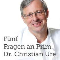 Fünf Fragen an ehem. Prim. Dr. Christian Ure